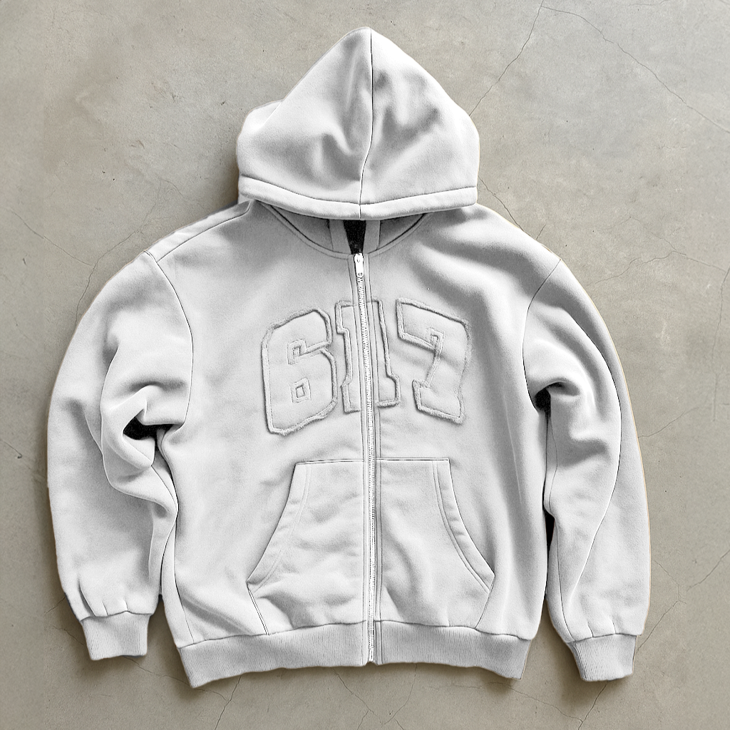 617 Varsity Hoodie (Grey)