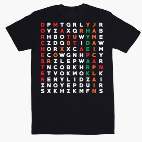 Word Search Tee